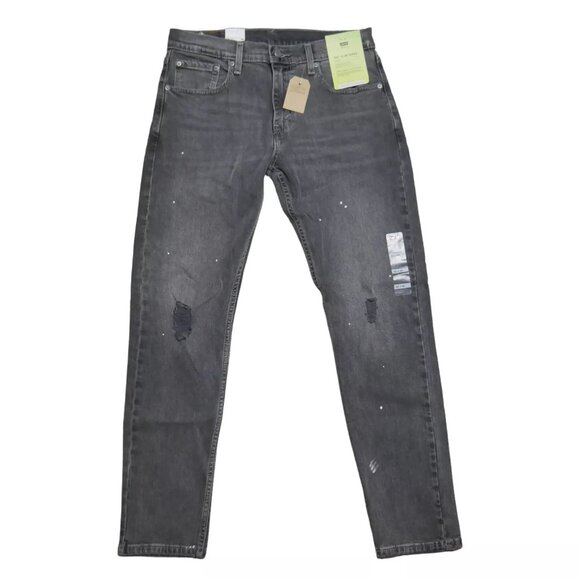 Levis 512 Flex Slim Fit Tapered Leg Stretch Jeans Men's Size 32x32 Black NEW!!!! - Picture 2 of 12